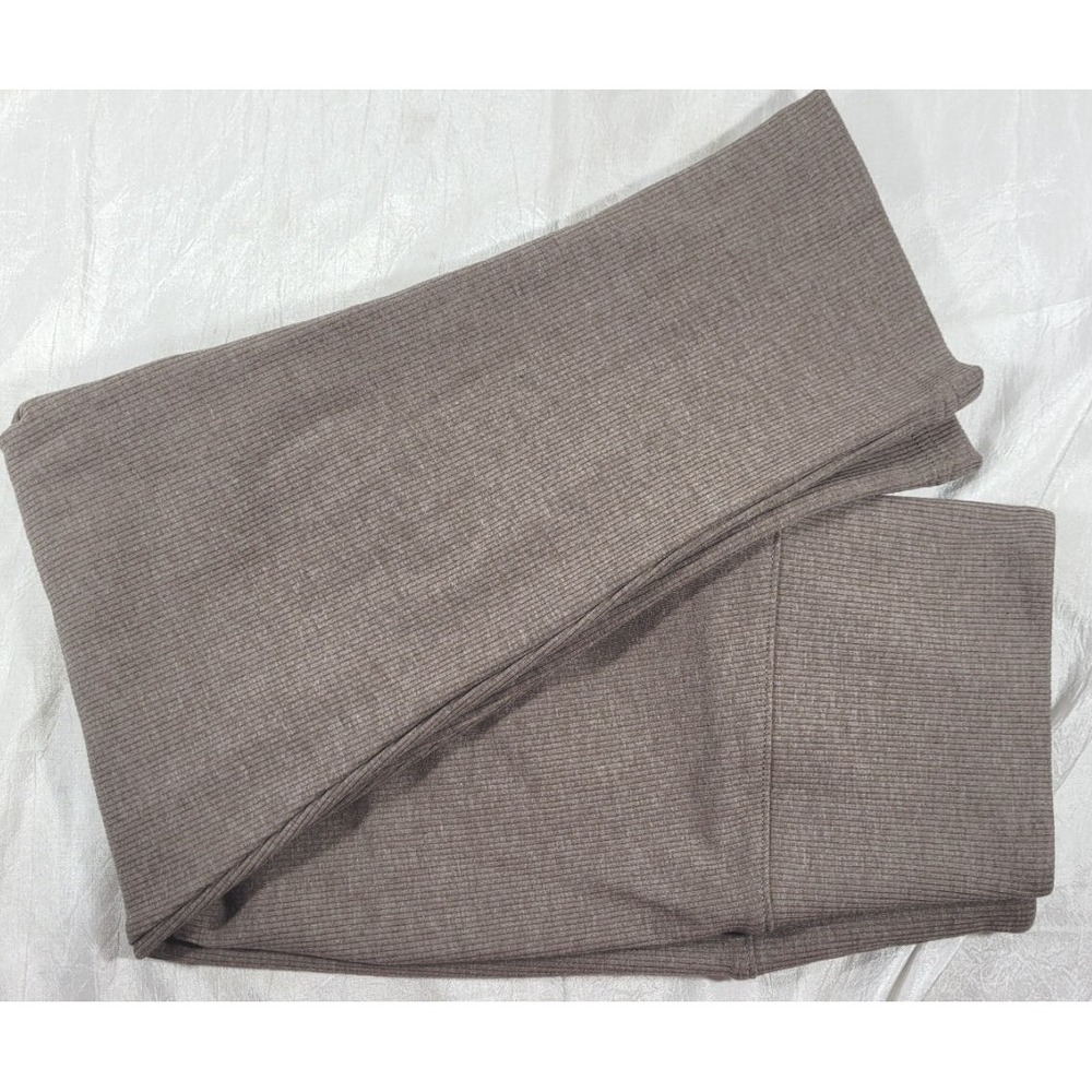 American Eagle Women's High Rise Ribbed Capri Leggings - Lt Brown - Sz Small